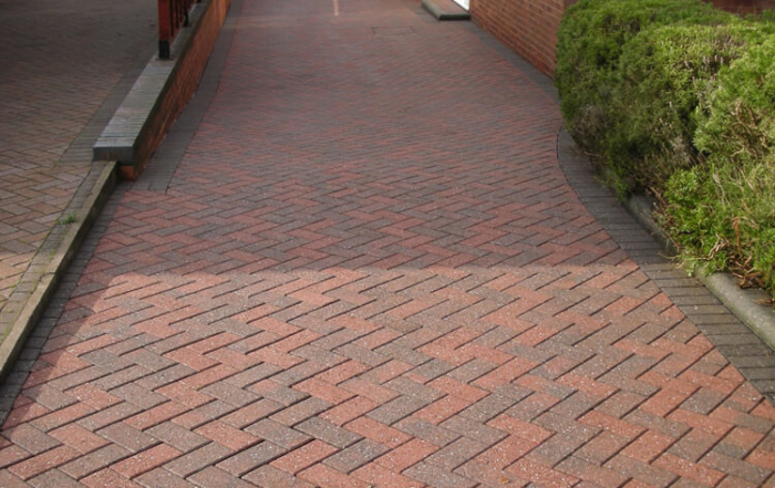 Block paving resanding in Sussex