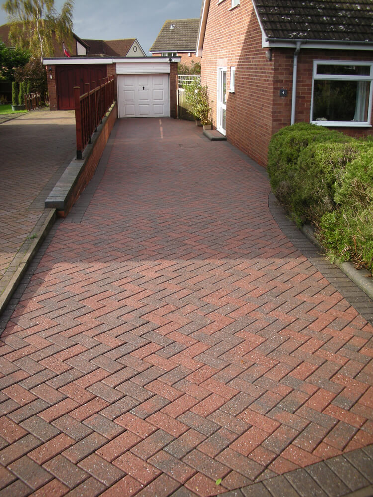 Block paving resanding in Sussex