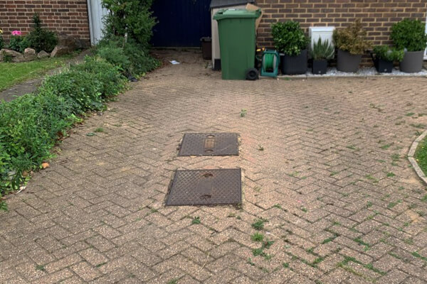 Sussex driveway jetwashing