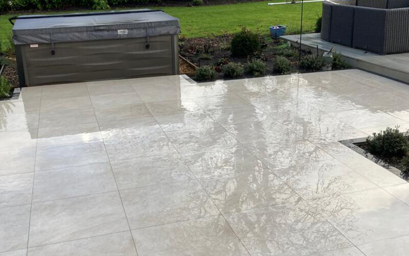 Garden patio washing Itchenor